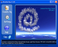 Weather Signature screenshot